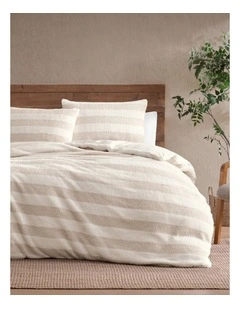Benton Quilt Cover Set Beige King