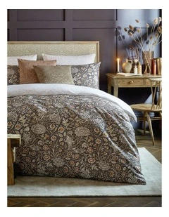Double Bough Quilt Cover Set Heather Queen