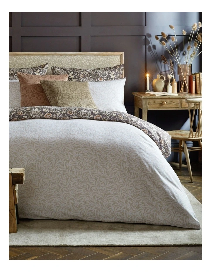 Double Bough Quilt Cover Set Heather Queen image 2