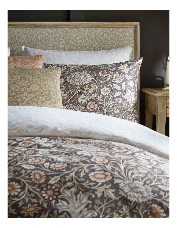Double Bough Quilt Cover Set Heather Queen image 3