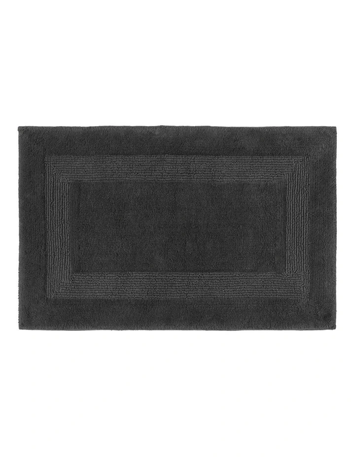 Sandy Bay Bath Mat Charcoal 43x61cm image 3