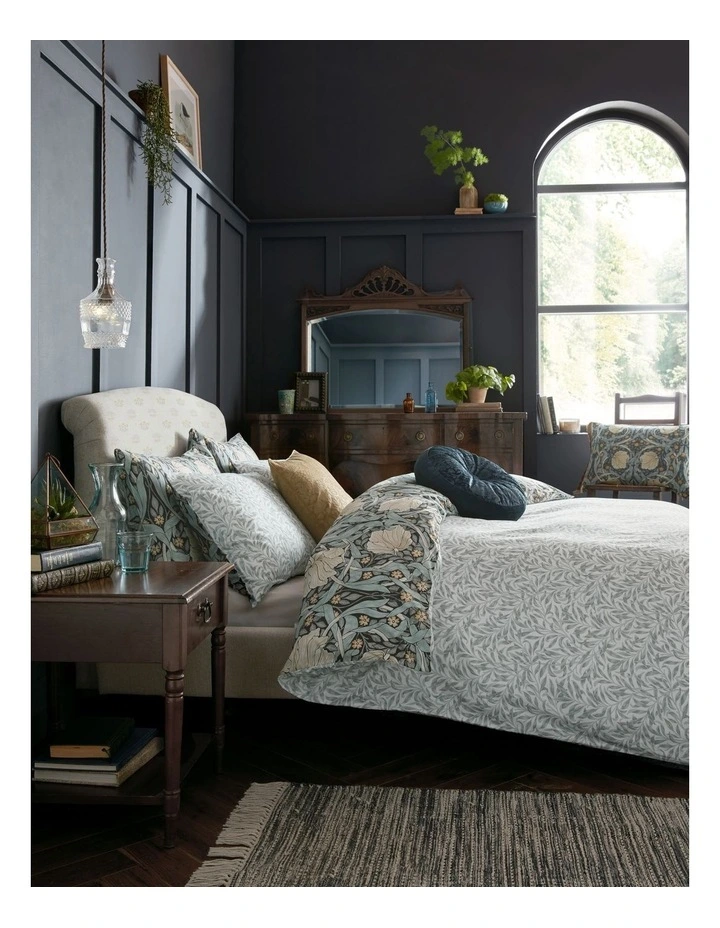 Pimpernel Quilt Cover Set Indigo Super King image 2