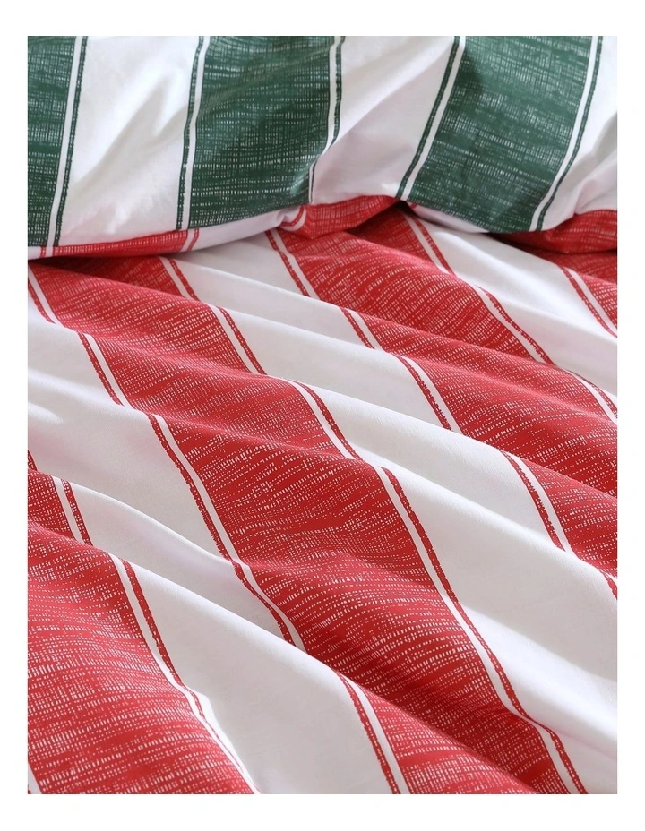 Candy Stripe Quilt Cover Set Multi Queen image 2