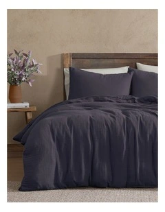Earth Quilt Cover Set Deep Violet Queen