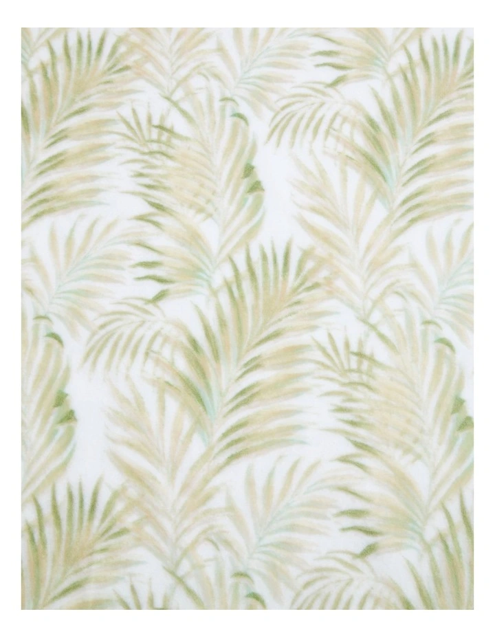 Maui Palm Throw Sage Aqua 152x178cm image 4