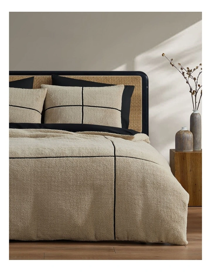 Makai Quilt Cover Set Natural Double image 1