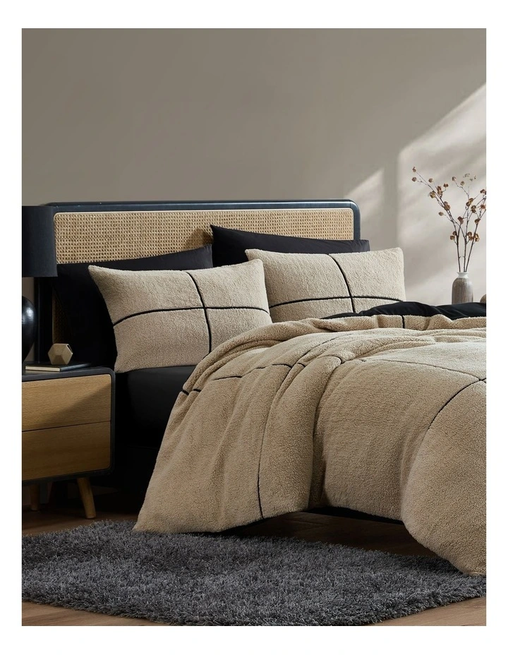 Makai Quilt Cover Set Natural Double image 2