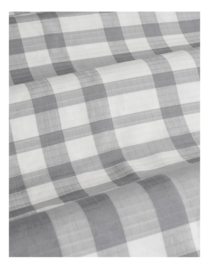 Ronan Quilt Cover Set Grey King image 2
