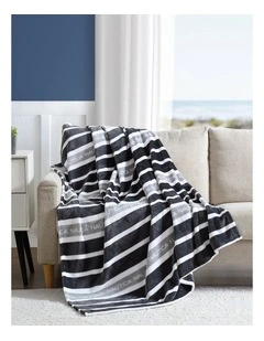 Varadero Throw Whale Grey / Pale Grey Single