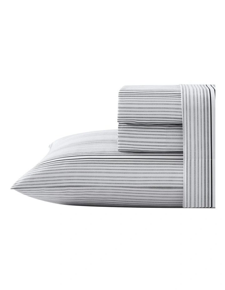 Lexington Stripe Sheet Set Black Queen image 4