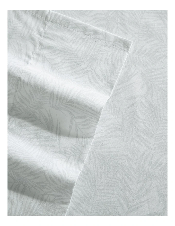 Palm Day Sheet Set Spring Green King image 2