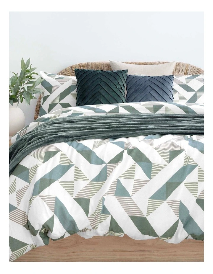 Onslow Flannelette Quilt Cover Set image 1