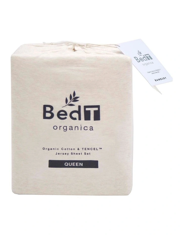 BedT Organica Cotton and Tencel Jersey Sheet Set image 2