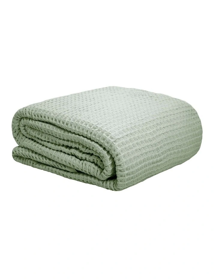 Waffle Weave Cotton Blanket image 2