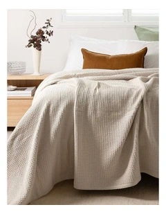 Waffle Weave Cotton Blanket