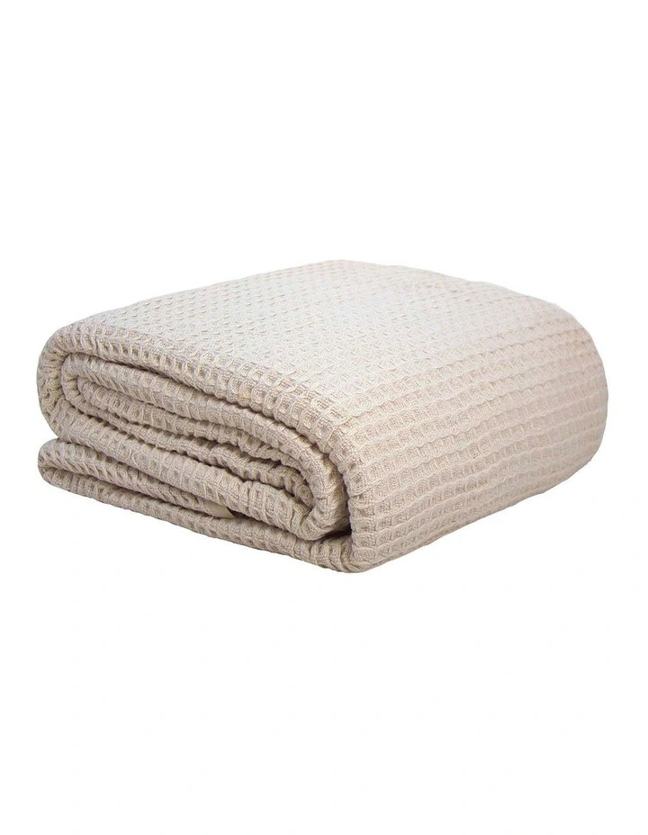 Waffle Weave Cotton Blanket image 2
