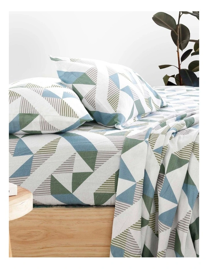 Onslow Cotton Flannelette Sheet Set image 1