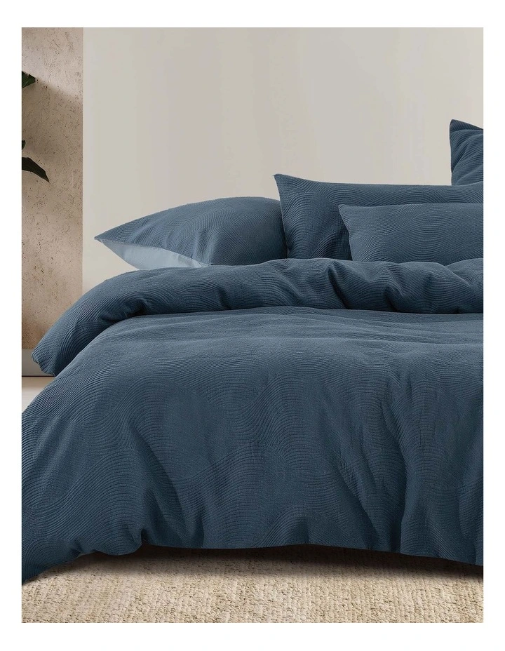 Tide Jacquard Quilt Cover Set image 1