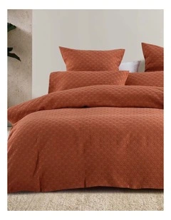 Luna Jacquard Quilt Cover Set