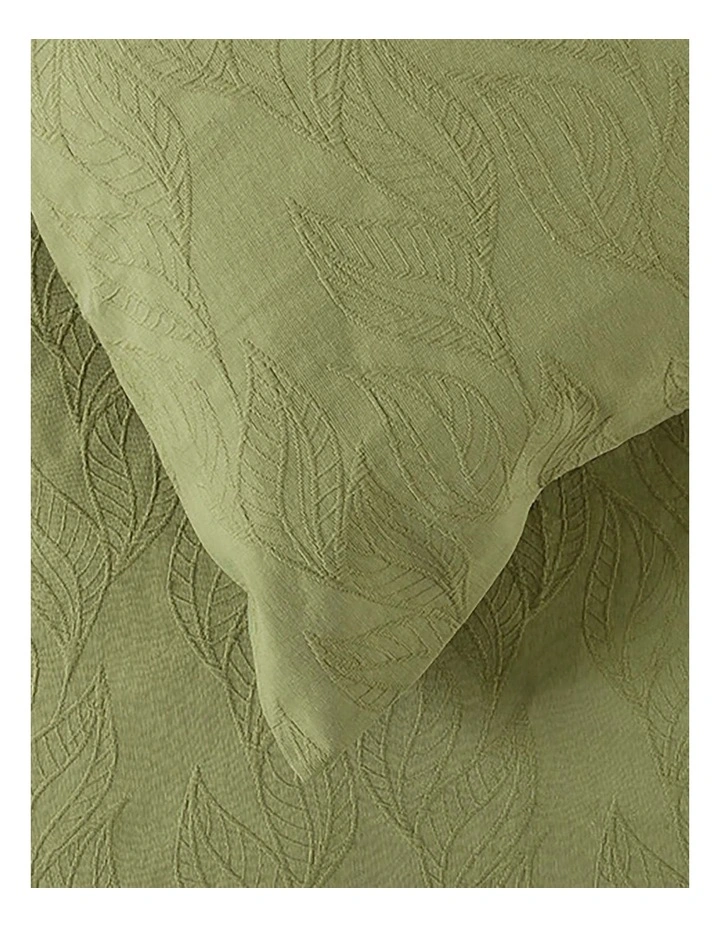 Acacia Jacquard Quilt Cover Set image 5