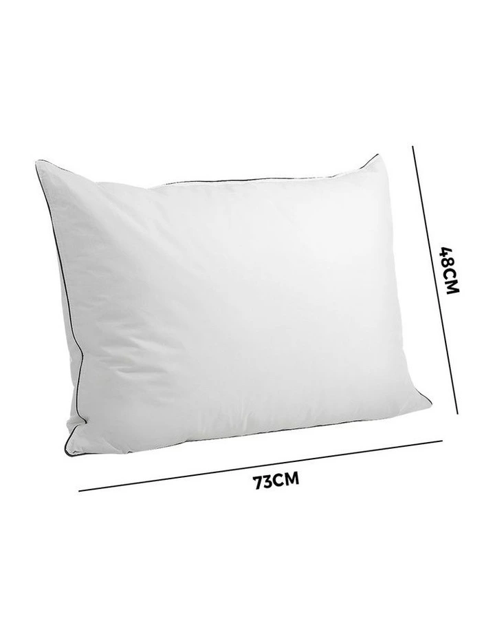 Bedra Microfibre Pillow Hotel Cotton Cover Home Soft Quality Luxury 4pcs 48*73cm image 3