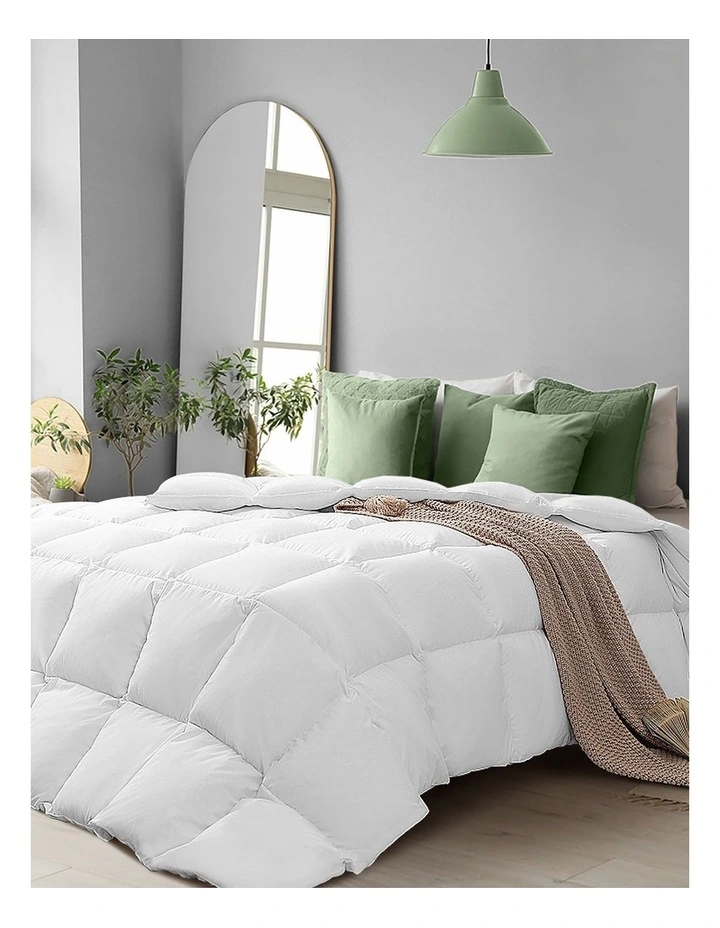 Bedra Goose Down Quilt 500GSM Winter Summer Duvet Doona Blanket King image 2