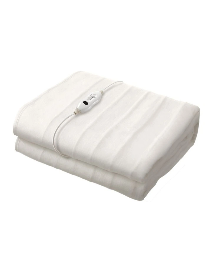 Bedra Electric Blanket Fully Fitted Polyester Heated Underlay King Single image 1