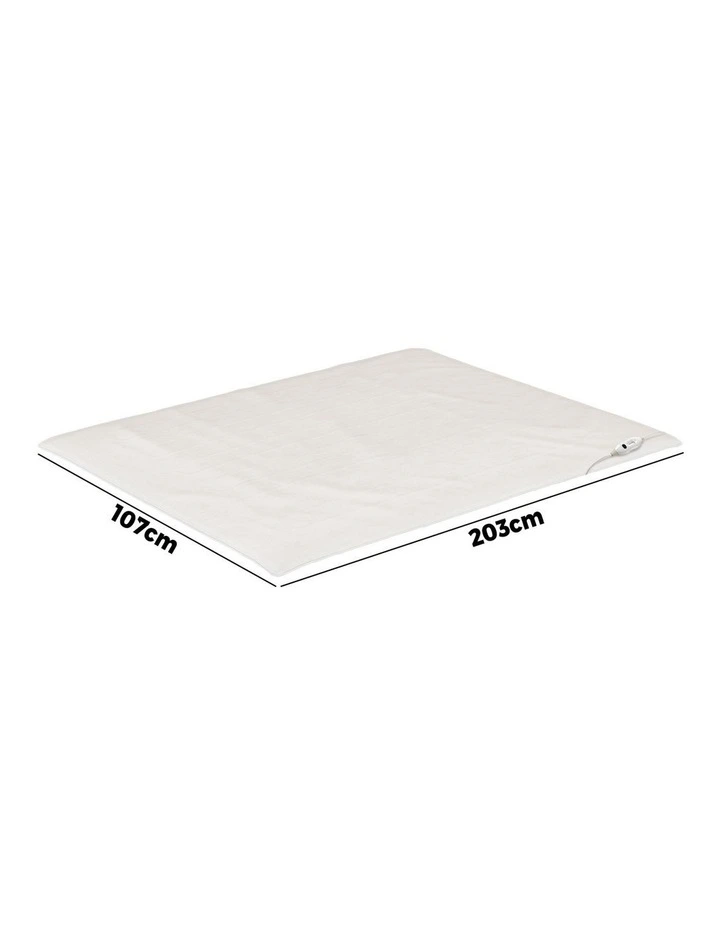 Bedra Electric Blanket Fully Fitted Polyester Heated Underlay King Single image 3