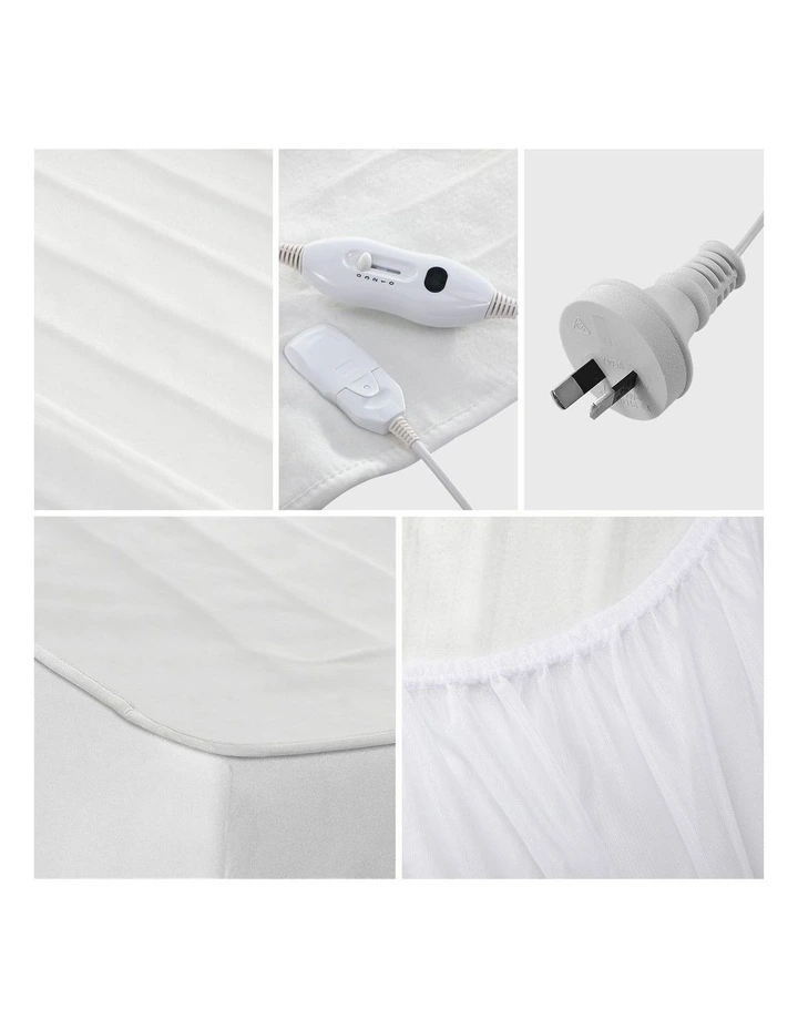 Bedra Electric Blanket Fully Fitted Polyester Heated Underlay King Single image 6