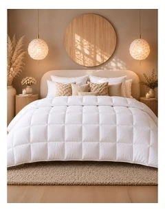 Royal Comfort 500GSM 100% Pure Wool Quilt Natural All-Seasons Duvet
