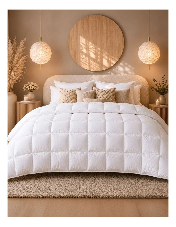 Royal Comfort 500GSM 100% Pure Wool Quilt Natural All-Seasons Duvet image 1