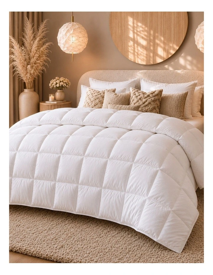 Royal Comfort 500GSM 100% Pure Wool Quilt Natural All-Seasons Duvet image 2
