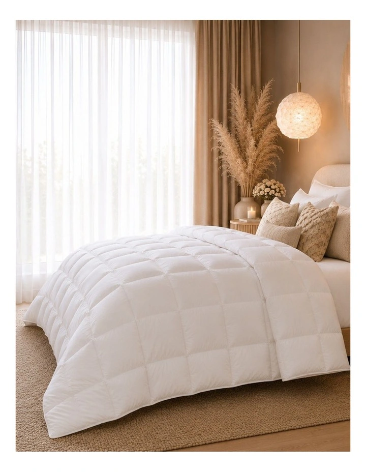 Royal Comfort 500GSM 100% Pure Wool Quilt Natural All-Seasons Duvet image 3