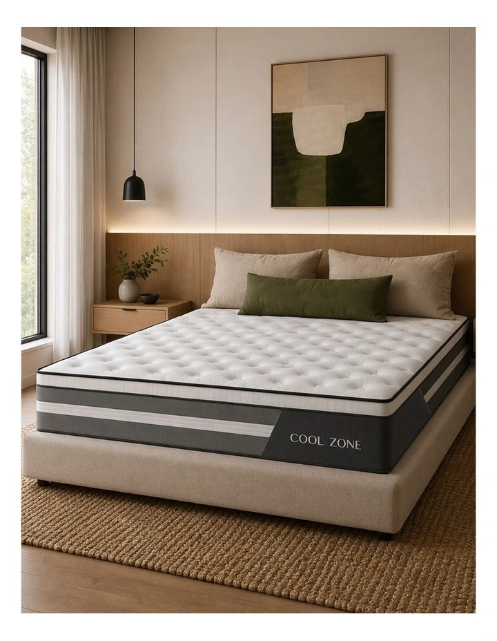Royal Comfort Cool Zone Euro Top Pocket Spring Mattress 30cm TENCEL image 2
