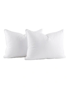 Royal Comfort Hotel Cooling Comfort Pillow 2 Pack 50x75cm White