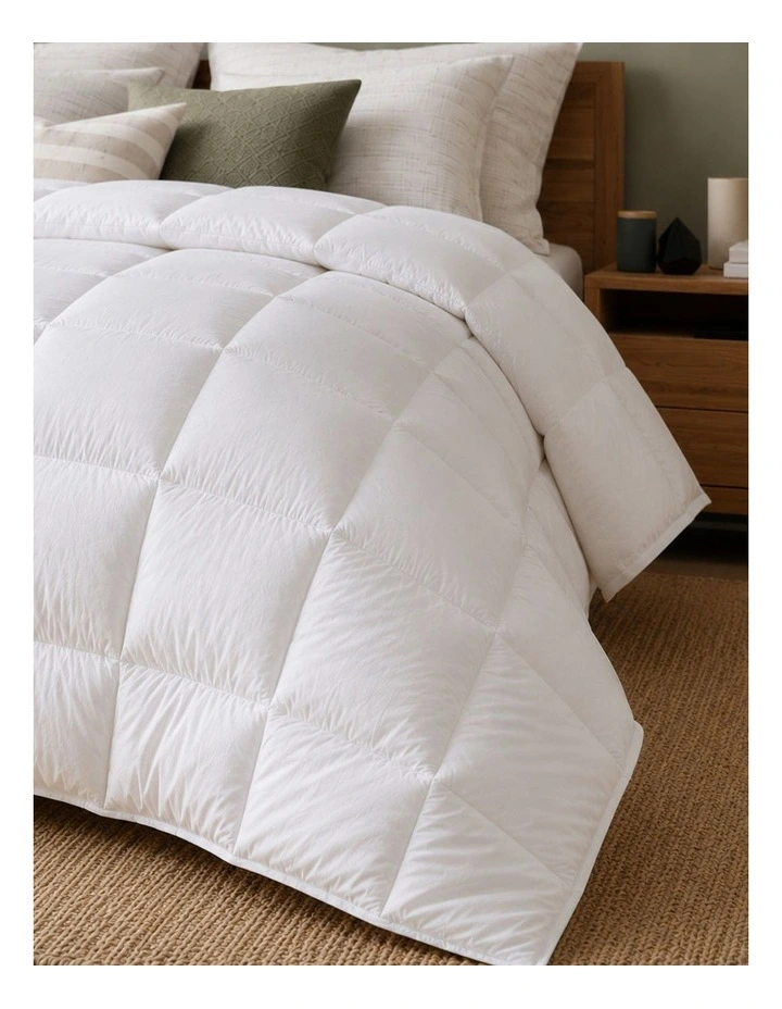 Royal Comfort 800GSM Wool Blend All Seasons Quilt 60% Wool Cotton Cover image 4