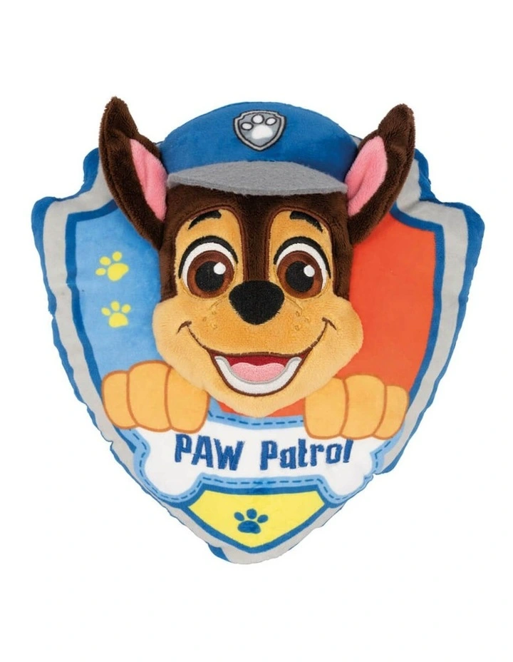 Paw Patrol - Heatable Cushion featuring 'Chase', 25cm (Height), Ages 3  image 1
