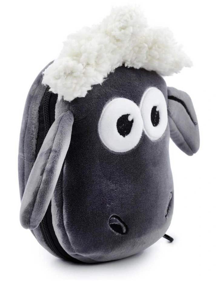 Relaxeazzz - Shaun the Sheep: Travel Pillow & Eye Mask Set, Gray image 3