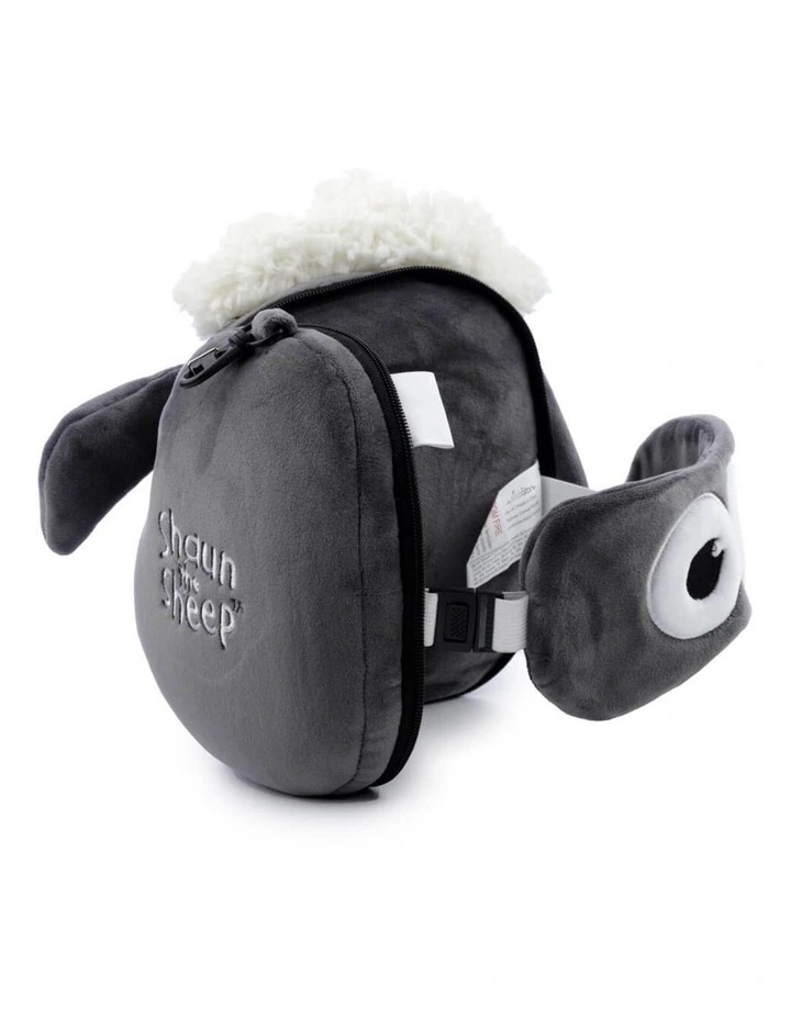 Relaxeazzz - Shaun the Sheep: Travel Pillow & Eye Mask Set, Gray image 7