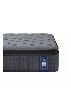 Levitex 33 cm Mattress 8.0 Extra Firm 7-Zone Pocket Spring Mattress with Dual-Row Edge Support & Breathable Knit Cover Single