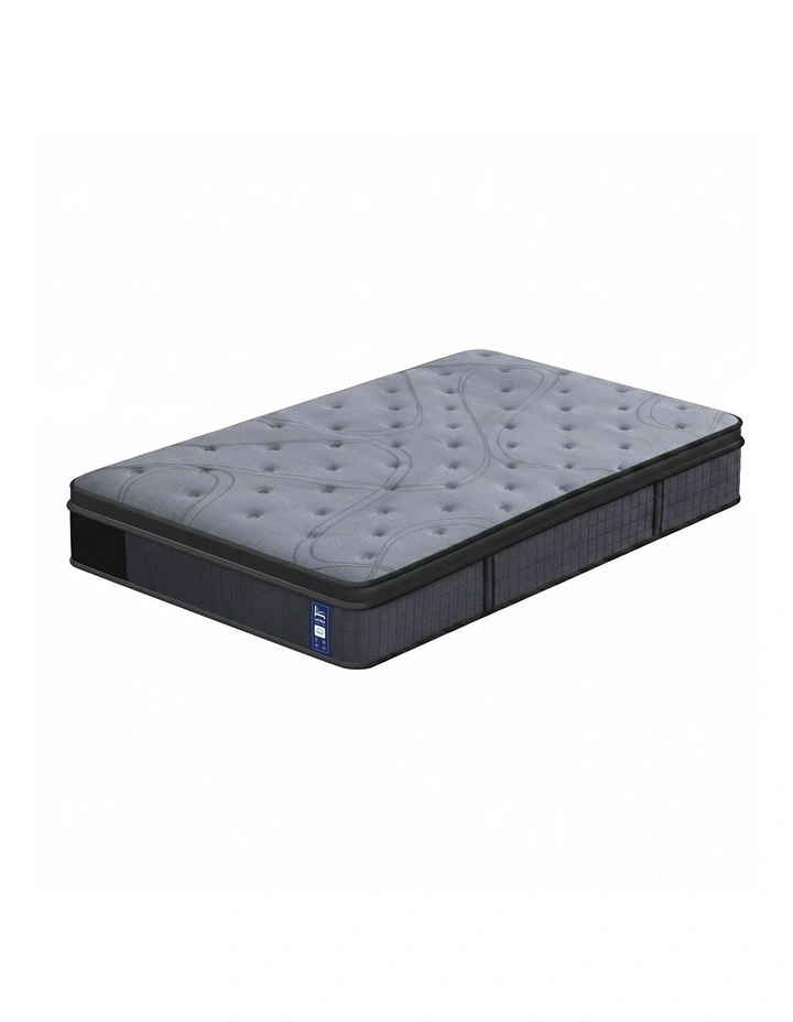 Levitex 33 cm Mattress 8.0 Extra Firm 7-Zone Pocket Spring Mattress with Dual-Row Edge Support & Breathable Knit Cover Single image 6