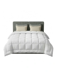 King Wool Quilt 500GSM in White
