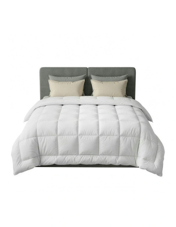 King Wool Quilt 500GSM in White image 1