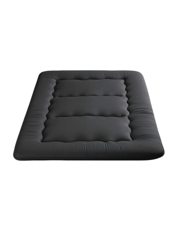 Japanese Floor Foldable Mattress 10cm in Black image 3