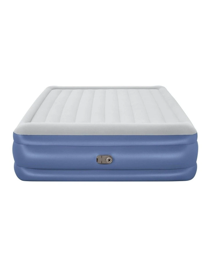 King Inflatable Air Bed 56cm in Blue image 1