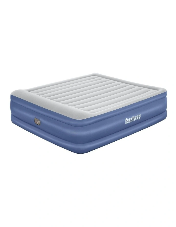King Inflatable Air Bed 56cm in Blue image 2