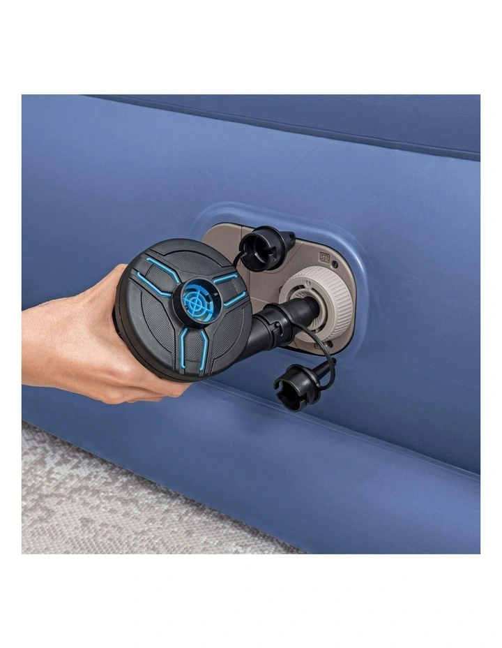 King Inflatable Air Bed 56cm in Blue image 6