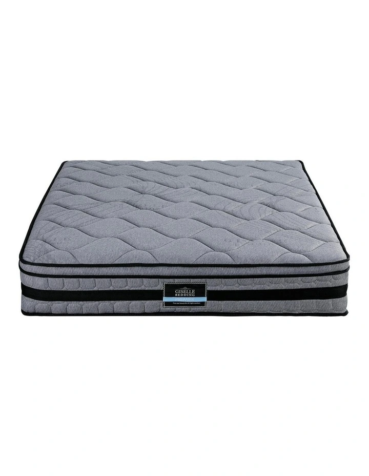 Bedding Queen Hybrid Mattress 34cm in Black image 3