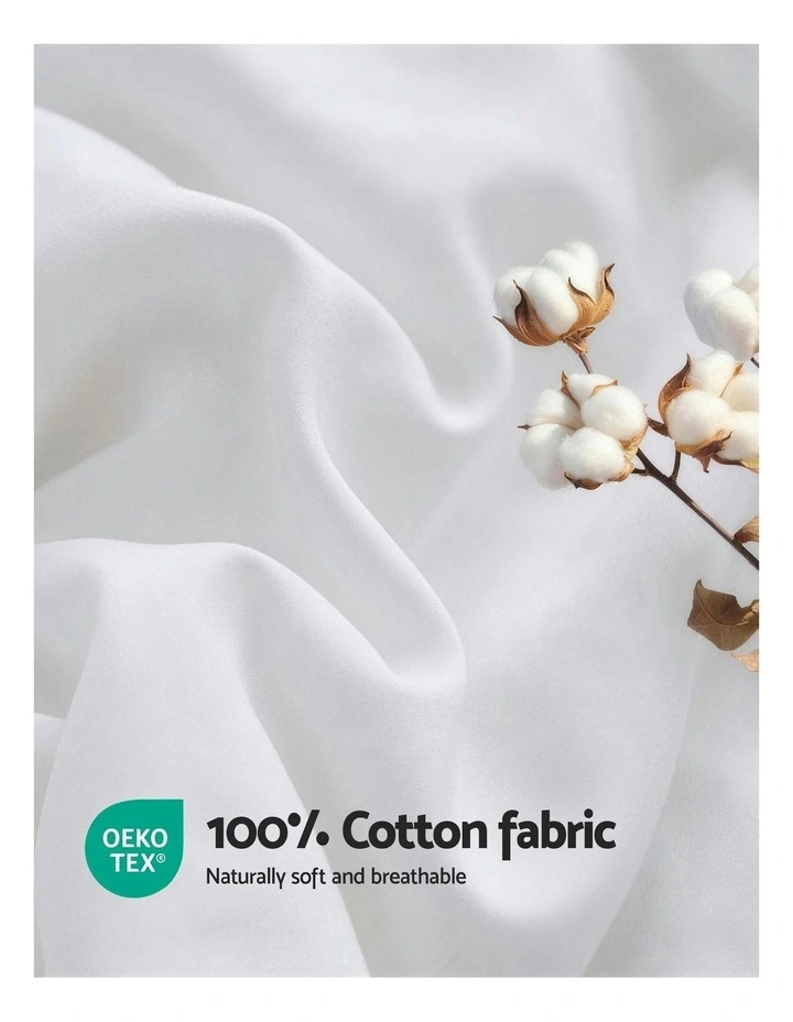 Thick Queen Wool Quilt 500GSM in White image 6