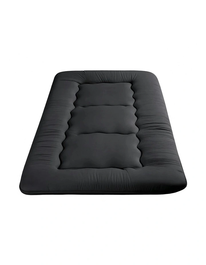 Japanese Floor Mattress 10cm in Black image 3